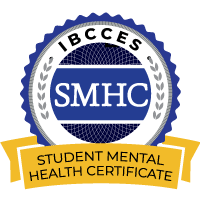 SMHC - Student Mental Health Certificate badge from IBCCES