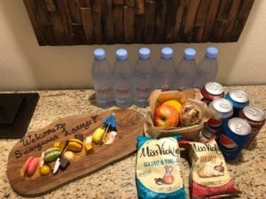 Sawgrass Marriott personalized snacks and food for guest with autism