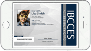 IBCCES Accessibility Card