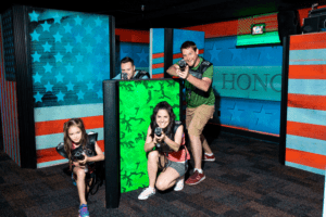 Ripley's Super Fun Zone laser tag family