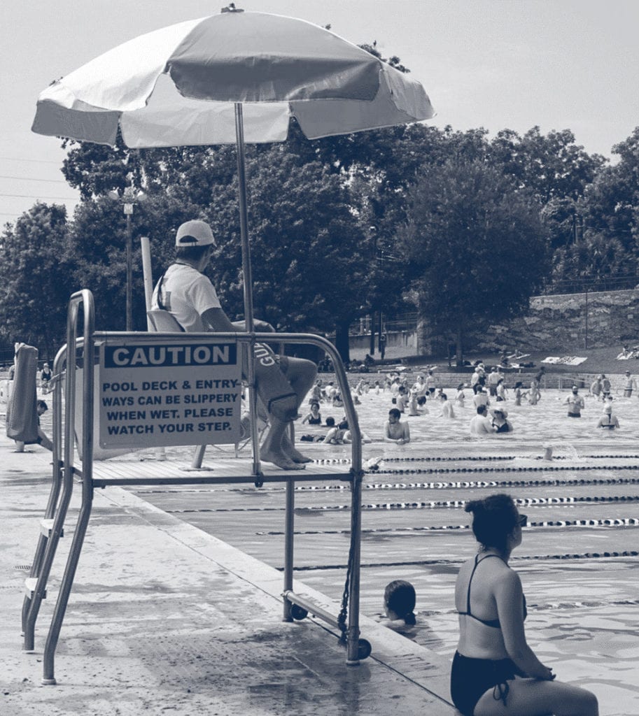 lifeguard on duty