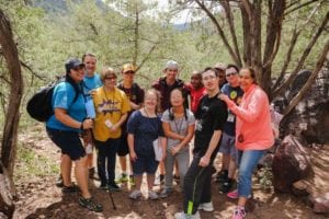 Arizona Disabled Sports group hike photo