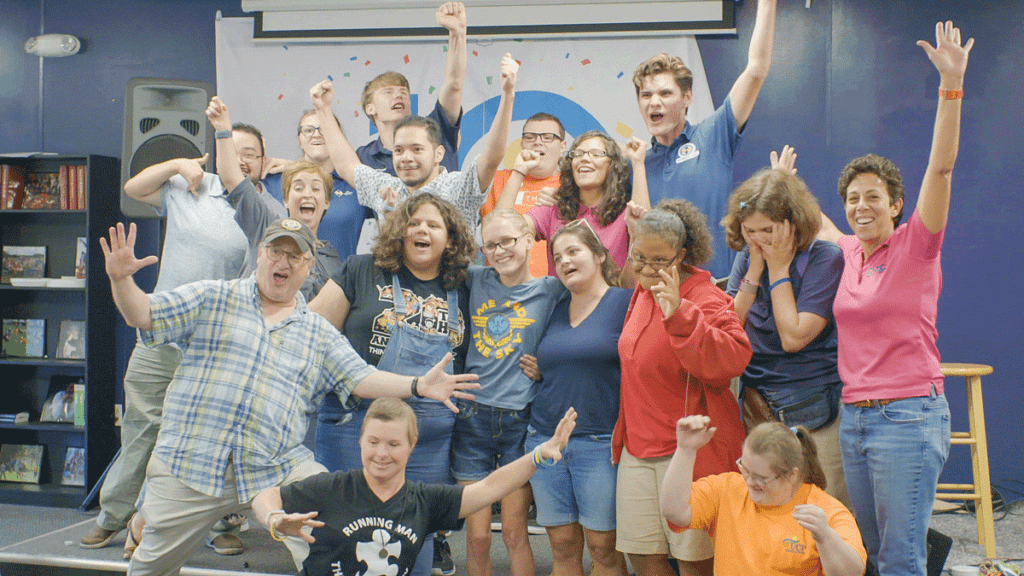 Dr Phillips Center Sensory theater group photo