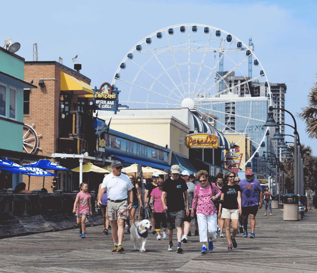 Myrtle Beach boardwalk