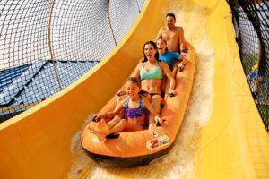 Water World - Family on Mile High Flyer