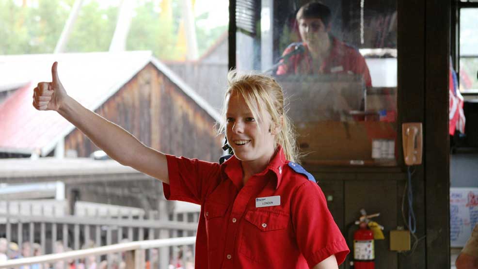 Kings Island staff member