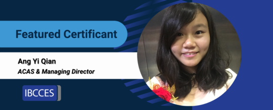 Featured Certificant: Ang Yi Qian