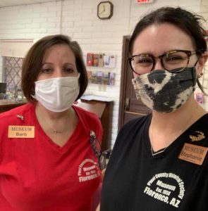 PCHM staff wearing masks