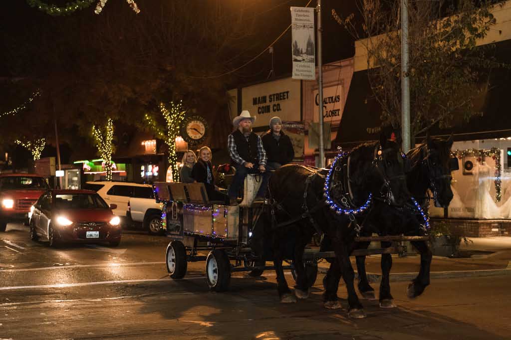 Activity in Downtown Visalia