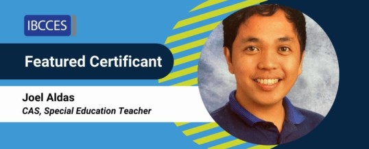 Featured Certificant: Joel Aldas