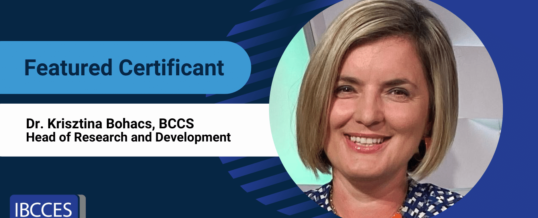 Featured Certificant: Dr. Krisztina Bohacs