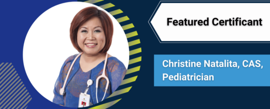 Featured Certificant: Christine Natalita