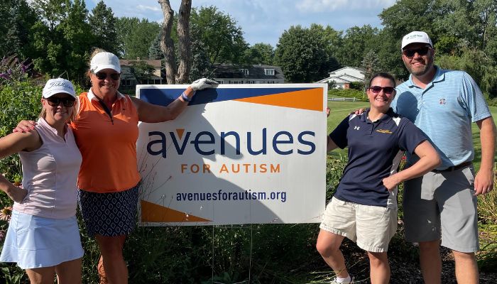 Avenues for Autism Volunteer smiling